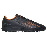 Skechers boys' black and orange lace-up boot