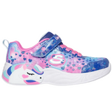 Skechers Girls Trainers 303063L Navy/Multi