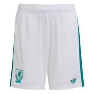 Adidas Liverpool FC Youth Shorts 25/26 Third White