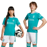 Adidas Liverpool FC Kids Jersey 25/26 Third Seagreen
