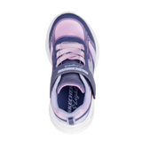 Skechers Girls Trainer S Lights Cosmic Glow Navy/Multi