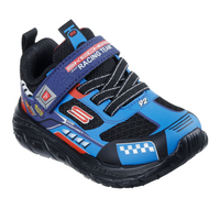 Skechers Boys Trainer Skech Tracks Blue/Red