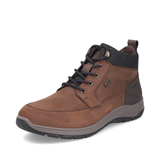 Rieker men's brown leather lace-up boot