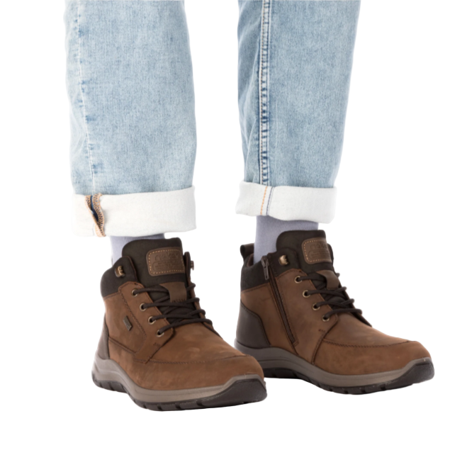 Rieker Mens Boot 03630-22 Noce/Moro/Braun/Espresso