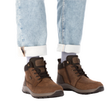 Rieker men's brown leather lace-up boot