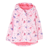 Lighthouse Girls Coat Freya Dino Dance Print