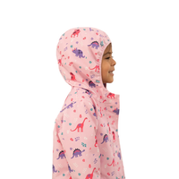 Lighthouse Girls Coat Freya Dino Dance Print