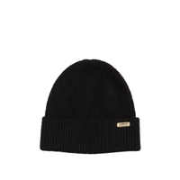 Barbour International women's black beanie