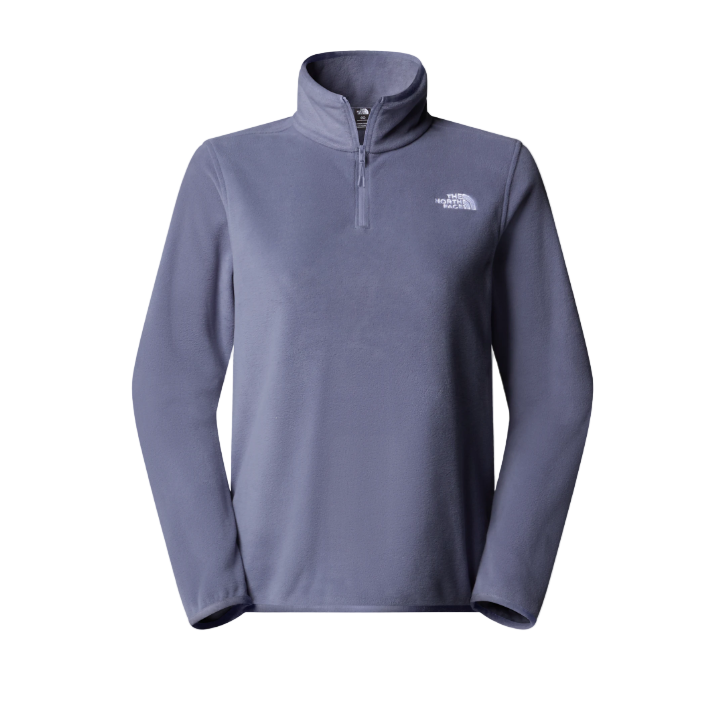 The North Face Womens Fleece Glacier 1/4 Zip Twilight Galaxy