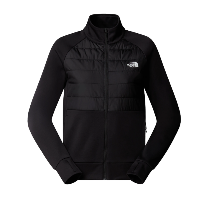 The North Face women's black and heather jacket with zip