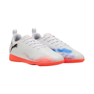 Puma Junior Astro Turf Boot Future 8 Play IT White/Black-Glowing Red - 108627 01