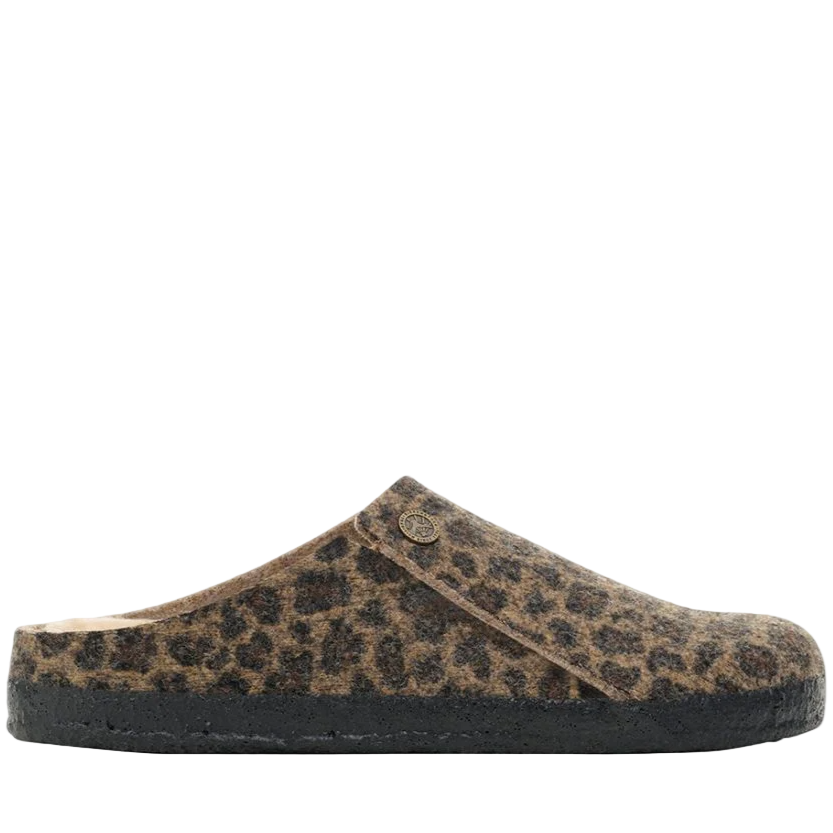 Birkenstock Womens Slipper Zermatt Leo Toffee Melange