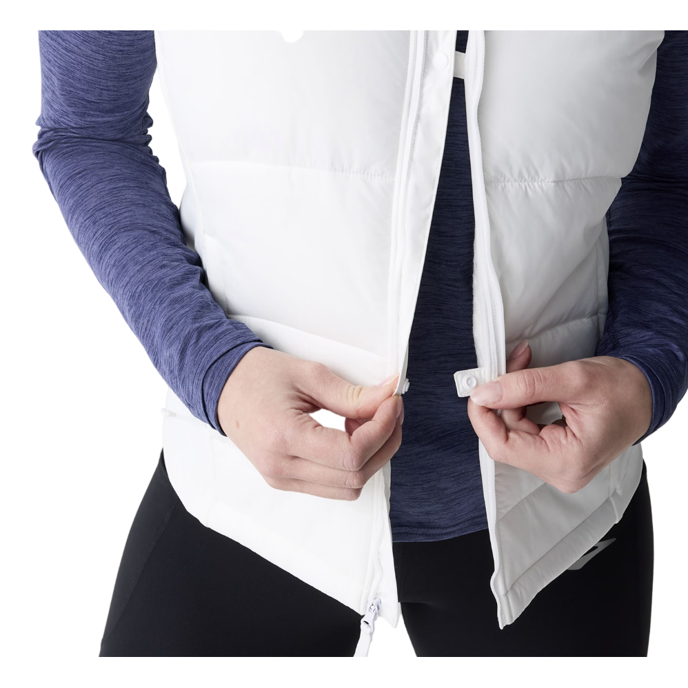 Brooks women's white jacket