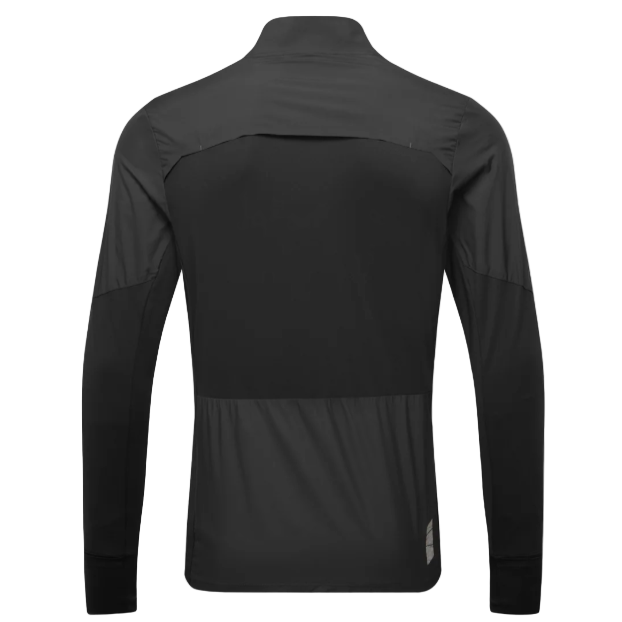 Ronhill Mens Jacket Tech Wind-Block ½ Zip All Black