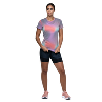 Ronhill Womens Tee Tech Golden Hour Multi Glow