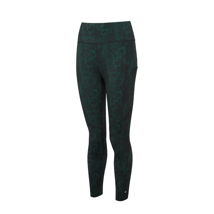 Ronhill Womens Tights Tech Crop Seaweed Medusa