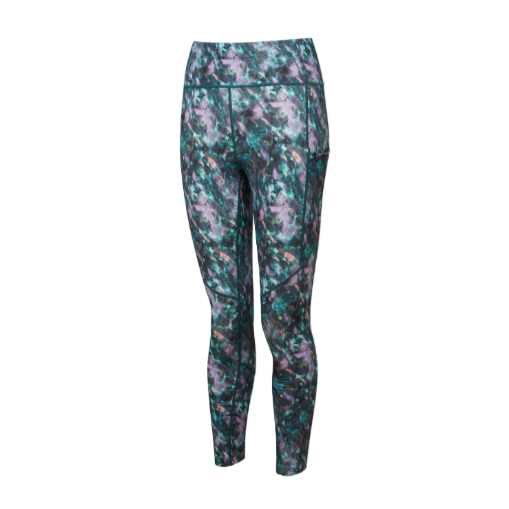 Ronhill Womens Tights Tech Crop Multi Flora