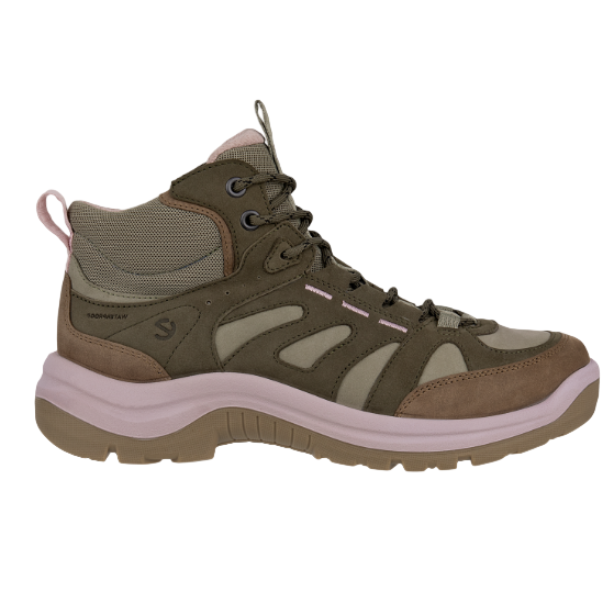 Ecco Womens Boot Offroad Nutmeg Brown/Tarmac/Vetiver