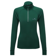 Ronhill Womens Sweatshirt Tech Winter ½ Zip Seaweed/Iris