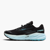 Brooks Womens Trainer Cascadia 19 GTX Black/Ebony/Blue Flower