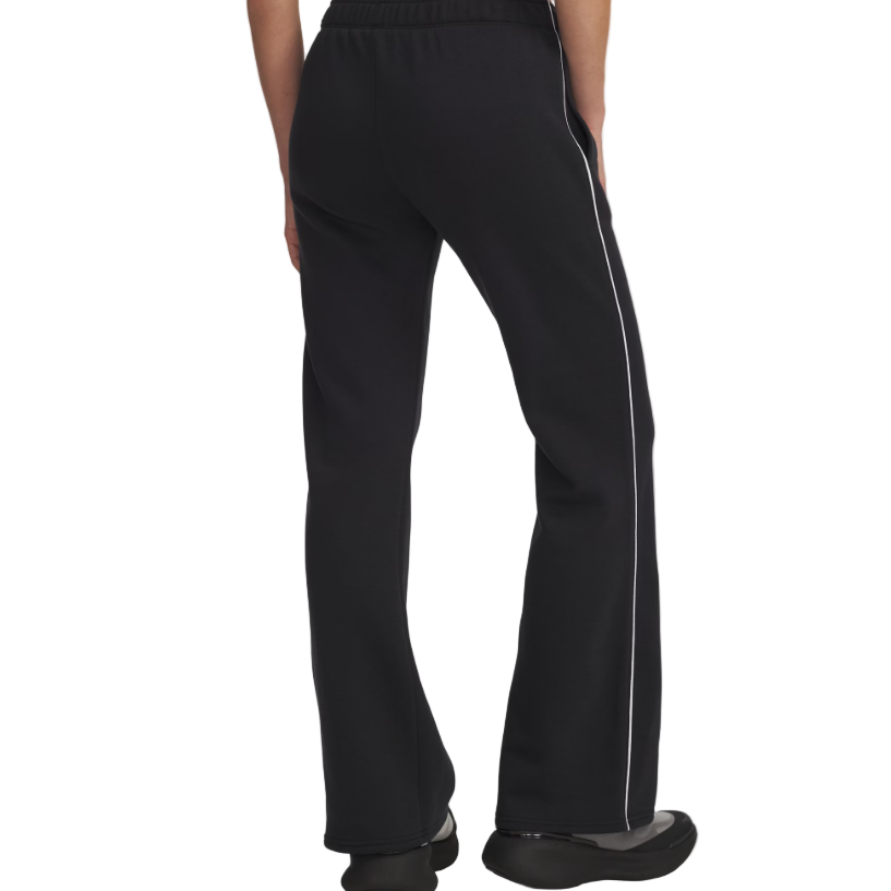 Under Armour Womens Pant Rival Fleece Piped Black/White