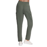 Skechers Womens Cargo Pants Slip-In Olive/Black
