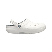Crocs Adults Sandal Classic Lined Clog White/Grey