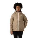 The North Face Girls Jacket Reversible Perrito White Dune