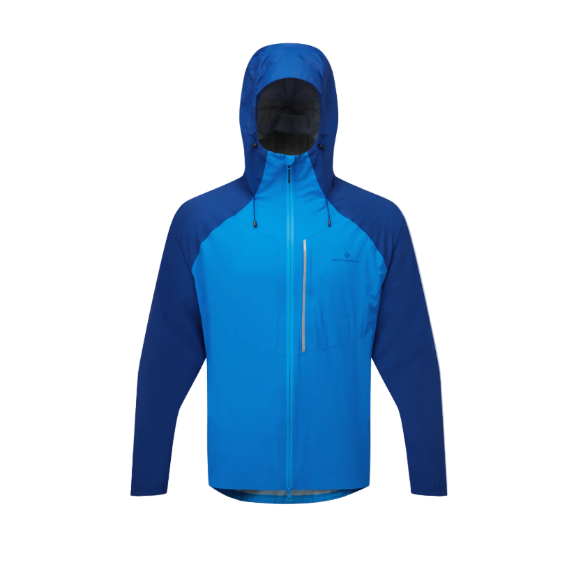 Ronhill Mens Jacket Tech Storm Ocean/Electric Blue