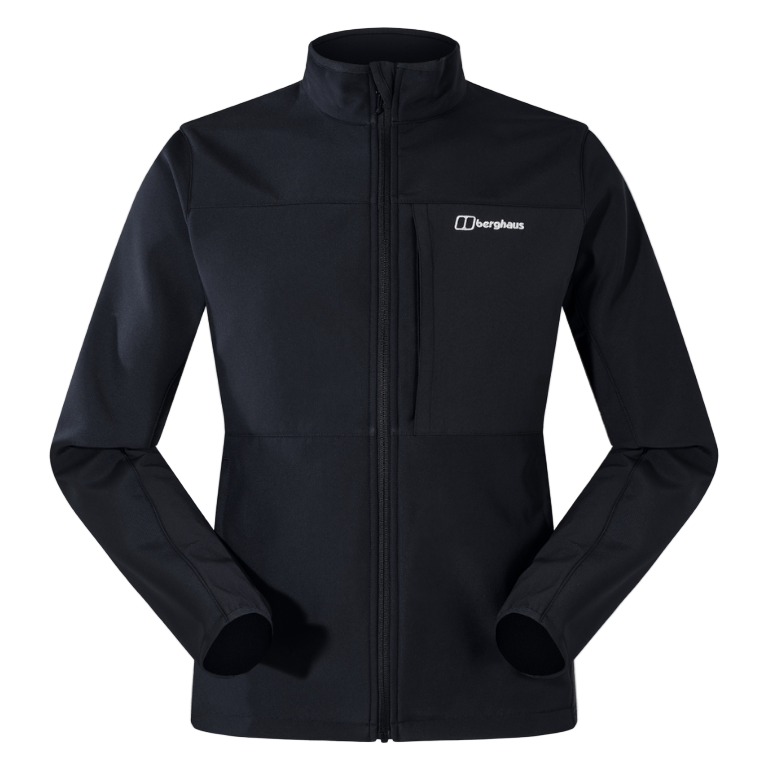 Berghaus Mens Jacket Ghlas 3.0 Softshell Black