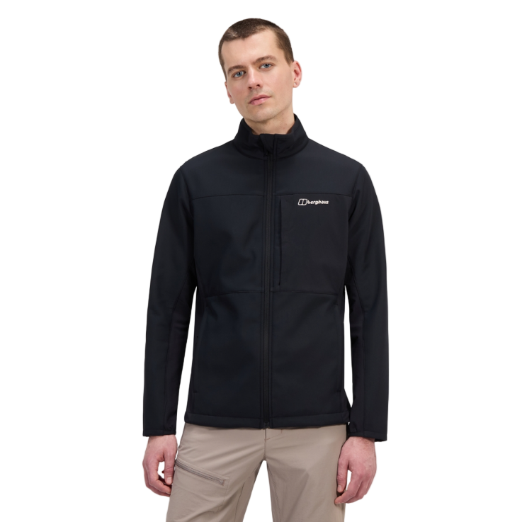 Berghaus Mens Jacket Ghlas 3.0 Softshell Black