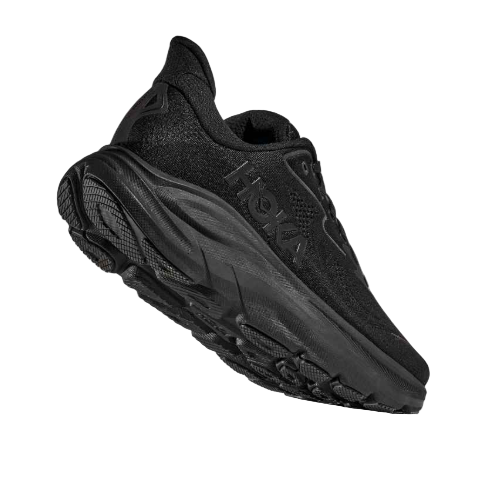 Hoka Womens Trainer Clifton 10 Black/Black