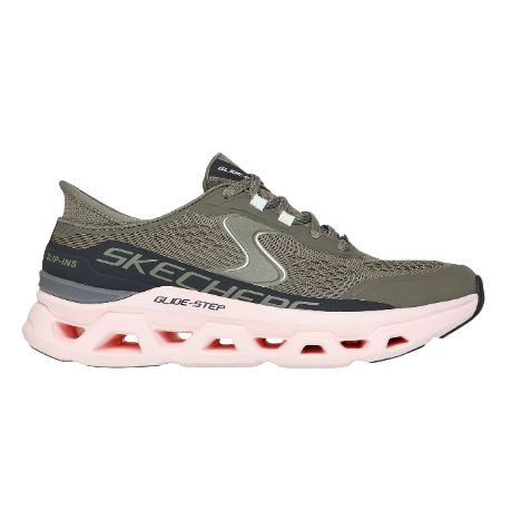 Skechers Womens Trainer Glide-Step Altus Olive