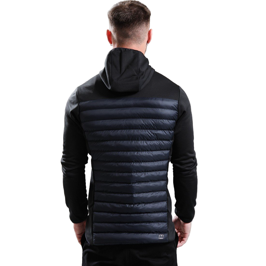 Berghaus Mens Vaskye Hooded Hybrid Jacket Black