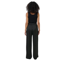 Kaffe Womens Pants Lotte Wide Black Deep