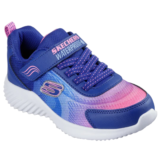 Skechers Girls Bounder Hydra Cool Trainer Navy Multi
