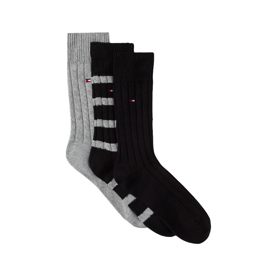 Tommy Hilfiger Mens 3 Pack Giftbox Black