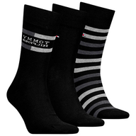 Tommy Hilfiger Mens 3 Pack Giftbox Black