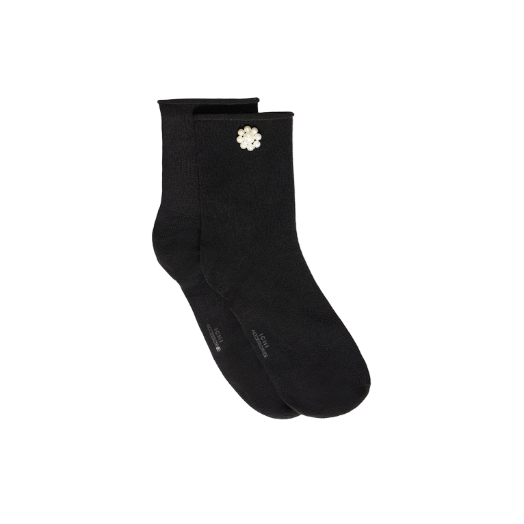 ICHI Womens Sock Giftbox 20125064 Black