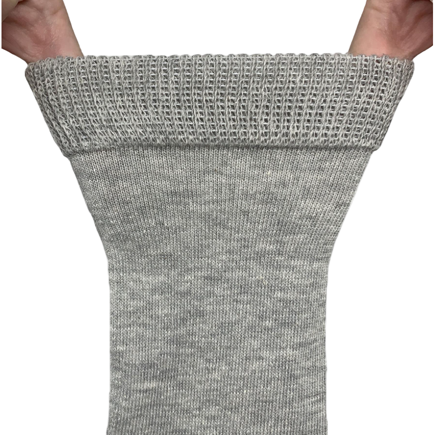 Bramble Womens Hiker Bamboo 3 Pack Socks Grey/Black