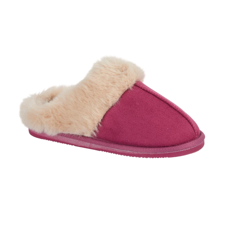 Jo & Joe women's pink slip-on slipper