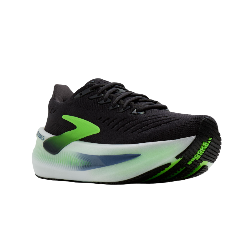 Brooks Mens Trainer Glycerin Max 2 Phantom/White/Green Gecko