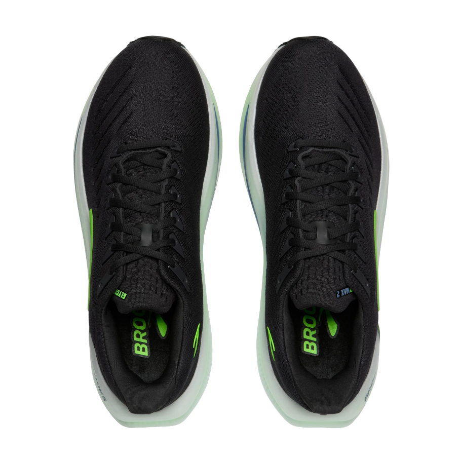 Brooks Mens Trainer Glycerin Max 2 Phantom/White/Green Gecko
