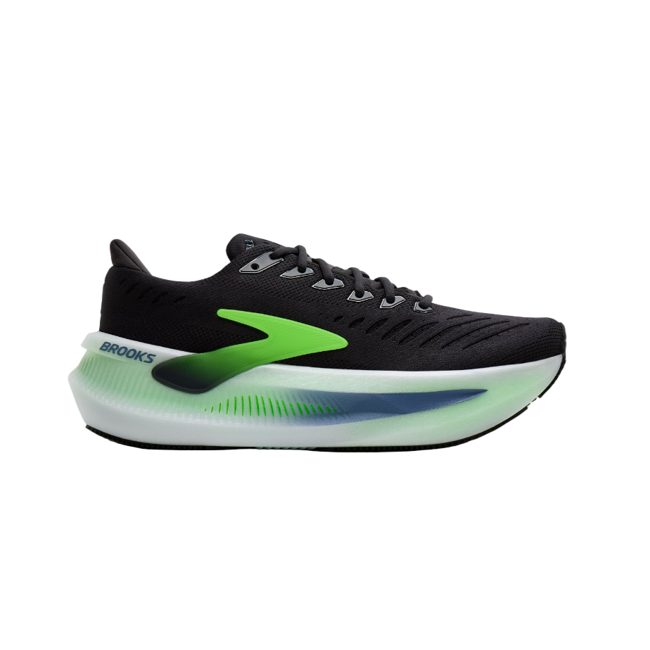 Brooks Mens Trainer Glycerin Max 2 Phantom/White/Green Gecko