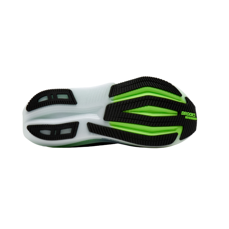 Brooks Mens Trainer Glycerin Max 2 Phantom/White/Green Gecko