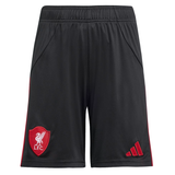 Adidas Liverpool FC Youth Shorts Away 25/26 Black