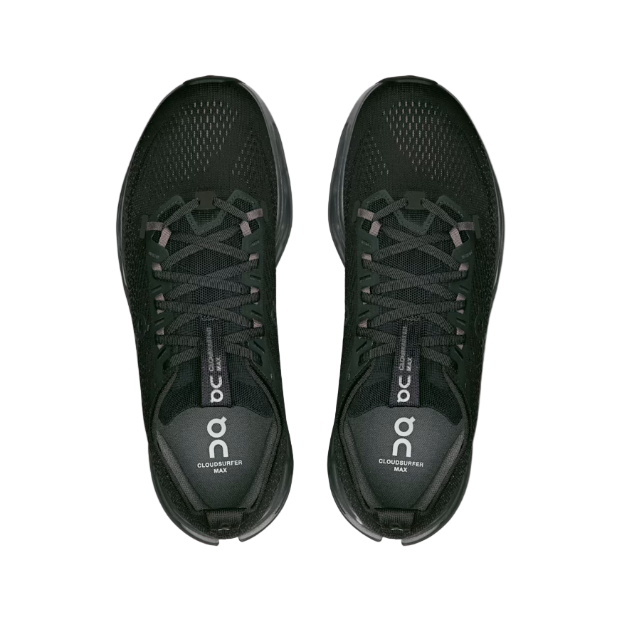 On Running Womens Cloudsurfer Max Black/Eclipse