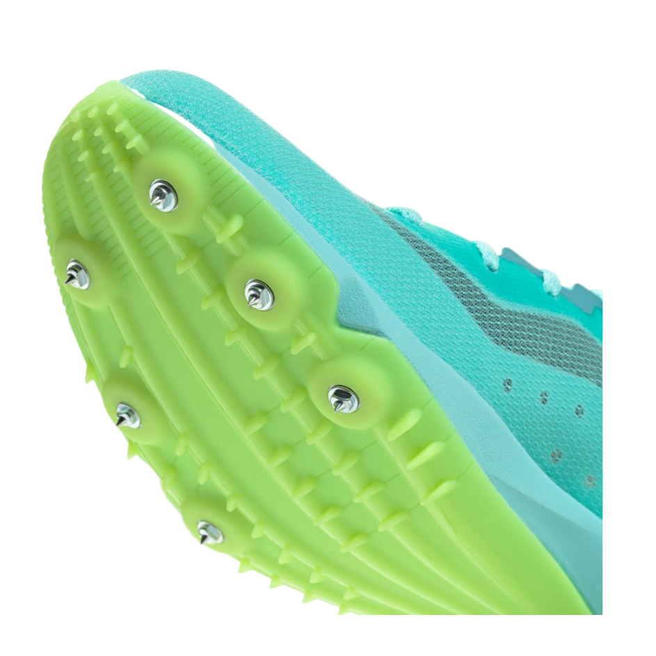 Adidas Adults Running Spike Adizero Distancestar Flash Aqua/Cloud White/Lucid Lemon