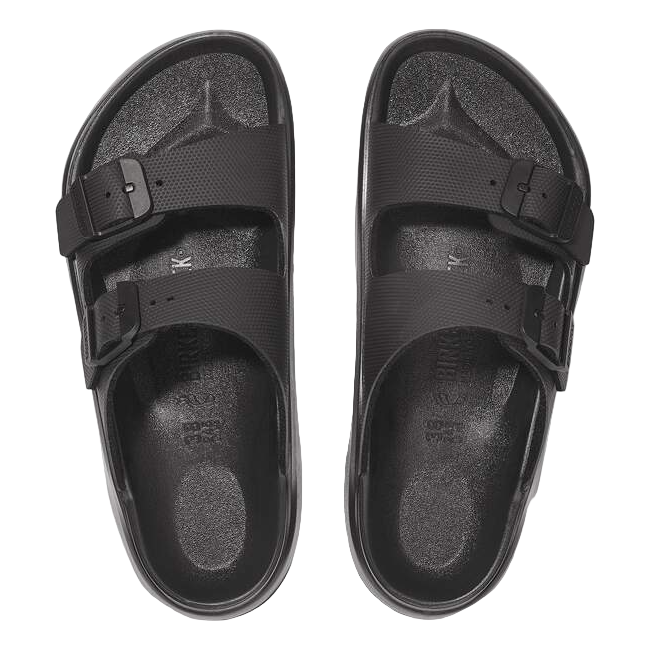 Birkenstock men's black sandal with buckle