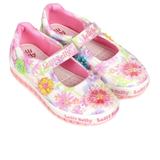 Lelli Kelly Girls Eloise Dolly Shoe Bianco Fantasia